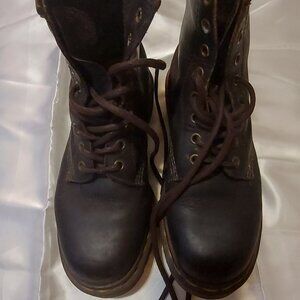 Dr Martens brown boots Made in England